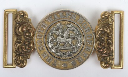 South Wales Borderers Officers Waist Belt Clasp