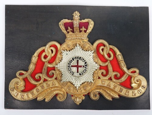 Victorian Life Guards Officers Full Dress Pouch Belt Plate