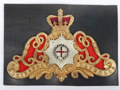 Victorian Life Guards Officers Full Dress Pouch Belt Plate