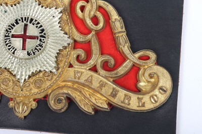 Victorian Life Guards Officers Full Dress Pouch Belt Plate - 4