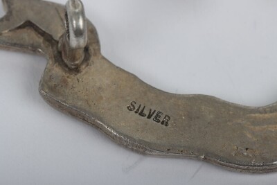 Silver Seaforth Highlanders Officers Glengarry Badge - 7