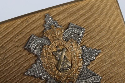 Victorian Black Watch Officers Dirk Belt Plate - 3