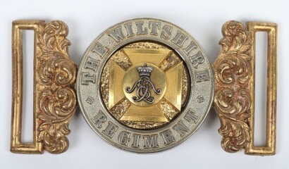 Wiltshire Regiment Officers Waist Belt Clasp