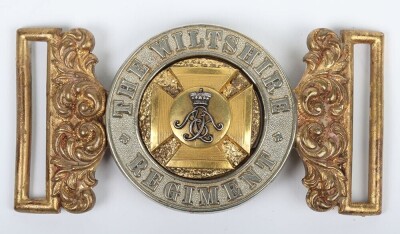 Wiltshire Regiment Officers Waist Belt Clasp