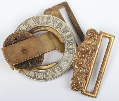 Wiltshire Regiment Officers Waist Belt Clasp - 3