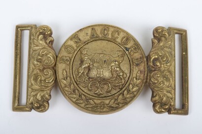 3rd (Royal Aberdeenshire Highland) Militia Battalion Gordon Highlanders Waist Belt Clasp
