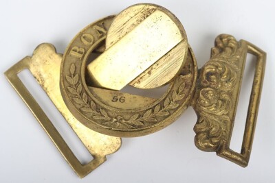 3rd (Royal Aberdeenshire Highland) Militia Battalion Gordon Highlanders Waist Belt Clasp - 3