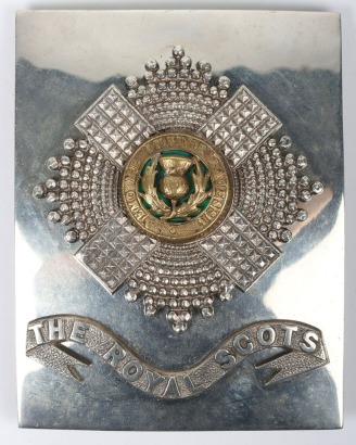 Volunteer Battalion The Royal Scots Officers Shoulder Belt Plate