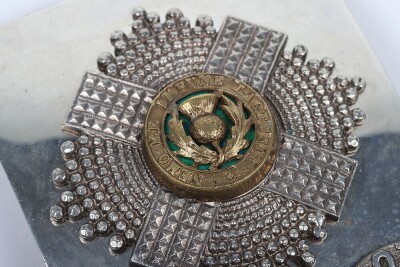 Volunteer Battalion The Royal Scots Officers Shoulder Belt Plate - 5