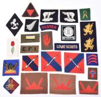 Selection of Royal Artillery and Infantry Division Formation Signs