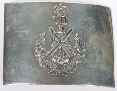 25th (Kings Own Scottish Borderers) Regiment of Foot Pipers Waist Belt Clasp - 2