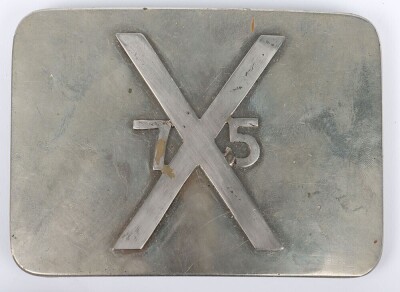 25th (Kings Own Scottish Borderers) Regiment of Foot Pipers Waist Belt Clasp - 4
