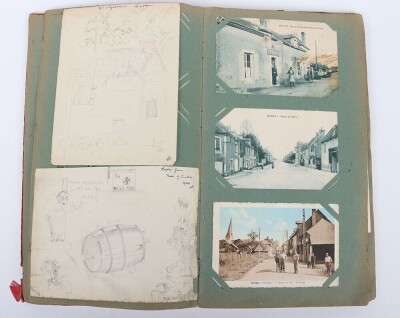 WW2 British Scrap Book Album, Featuring Cloth Insignia, Polish Armoured Division. - 7