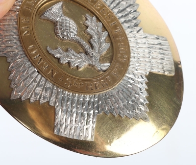 3rd Regiment of Foot Guards Cross Belt Plate - 5