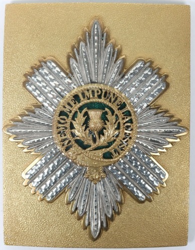 Victorian Scots Fusiliers Guards Officers Shoulder Belt Plate 1831-55