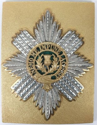 Victorian Scots Fusiliers Guards Officers Shoulder Belt Plate 1831-55