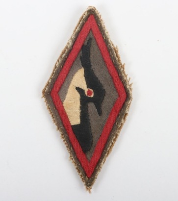 Rare Political Warfare Executive Cloth Formation Sign