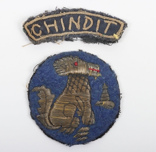 WW2 Indian 3rd Infantry Division (Chindits) Formation Sign and Shoulder Title