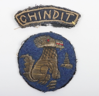 WW2 Indian 3rd Infantry Division (Chindits) Formation Sign and Shoulder Title
