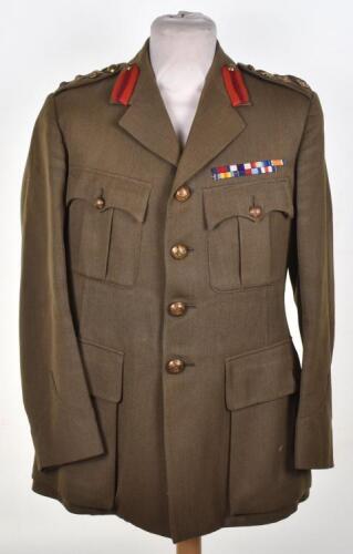 WW2 Somerset Light Infantry Staff Colonels Tunic Attributed to H.I.R. Allfrey DSO MC