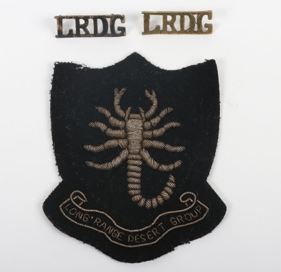 Long Range Desert Group Regimental Blazer Badge
