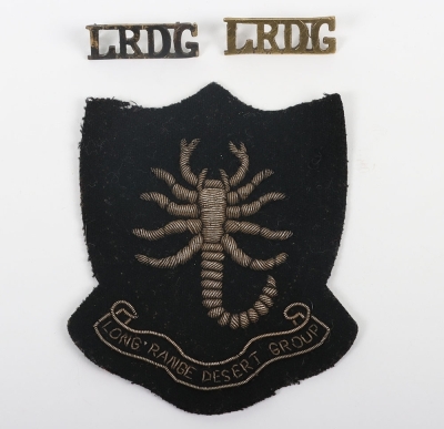 Long Range Desert Group Regimental Blazer Badge