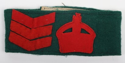 WW1 British Land Army Armband