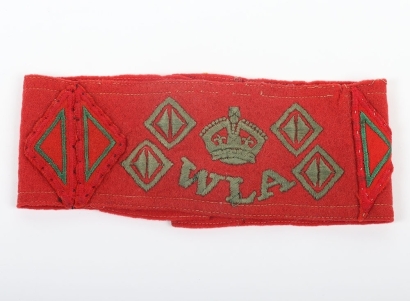 WW2 British Women's Land Army Armband,