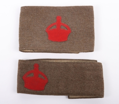 2x WW1 British Derby Scheme Armbands