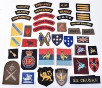 Quantity of Cloth Formation Signs and Insignia