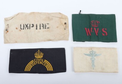 WW2 British Civil Defence Armbands.