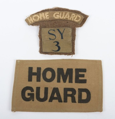 WW2 Surrey Home Guard 3rd (Weybridge) Battalion, Insignia.