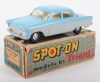 Tri-ang Spot On Models 100 Ford Zodiac, light blue/light grey body