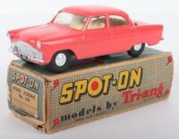 Tri-ang Spot On Models 100 Ford Zodiac, Salmon-pink body