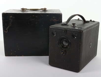 WW1 Period Box Plate Camera, Used By a British Major in Siberia 1918.