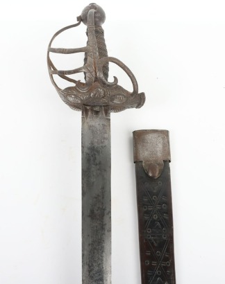 English Civil War Period Mortuary Hilted Sword