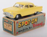 Tri-ang Spot On Models 100 Ford Zodiac, yellow body