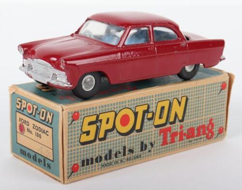 Tri-ang Spot On Models 100 Ford Zodiac, red body