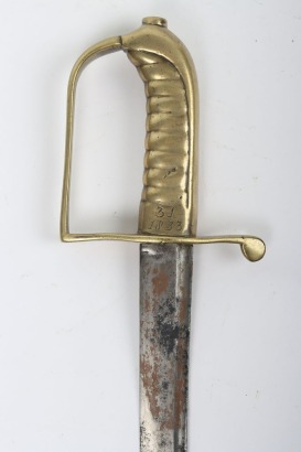 Brass Hilted Infantry Hanger