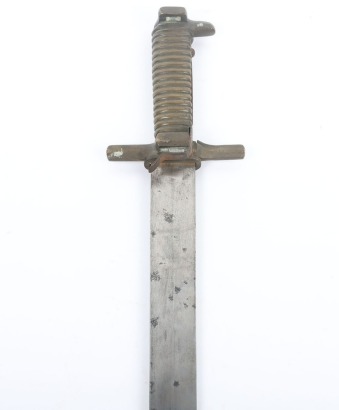 Rare American Civil War Confederate Bayonet for the Cook & Bro Infantry Shotgun