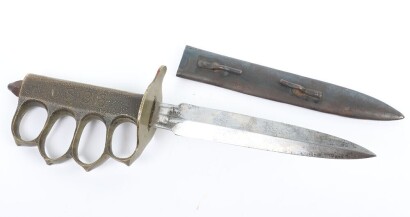 WW1 American 1918 Knuckle Duster Trench Knife