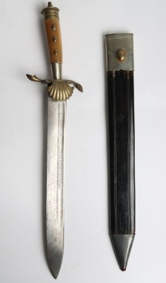 20th Century Indonesian Hunting Hanger in the European Style