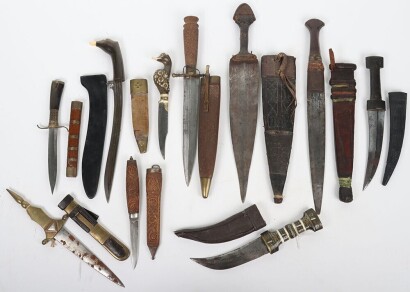 Grouping of Ethnographic and Tribal Daggers
