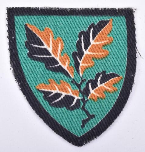 WW2 12TH Northwich Battalion Cheshire Home Guard Formation Sign