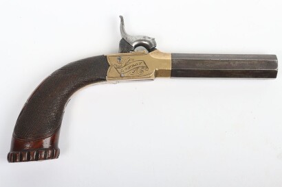84 bore boxlock percussion pocket pistol