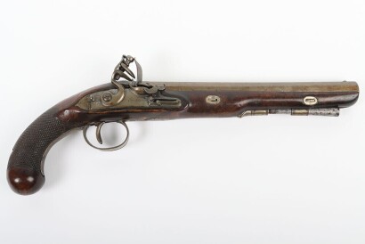 20 bore flintlock holster pistol by J. PROBIN c.1800