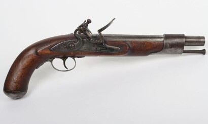 Composite .56&rdquo; martial style flintlock holster pistol