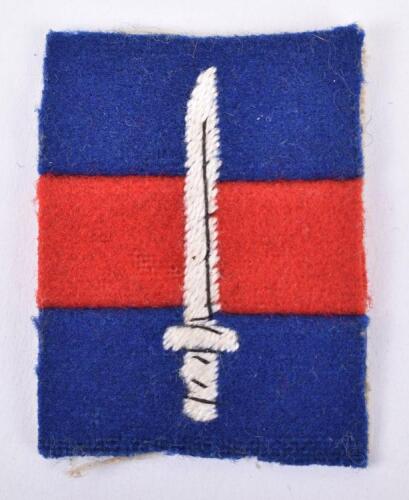 33rd Guards Independent Infantry Brigade Cloth Formation Sign