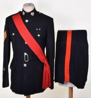 Royal Marines Band Colour Sergeants Full Dress Uniform