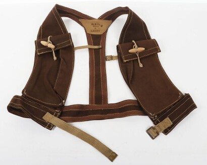 WW2 British Skeleton Assault Vest, 1944 Dated.